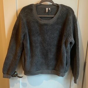 Zella Charcoal Crew Neck Sweater